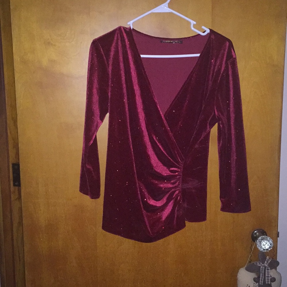 Sparkly Red Women’s Top